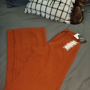 Forever 21 burnt orange high wasted pants
